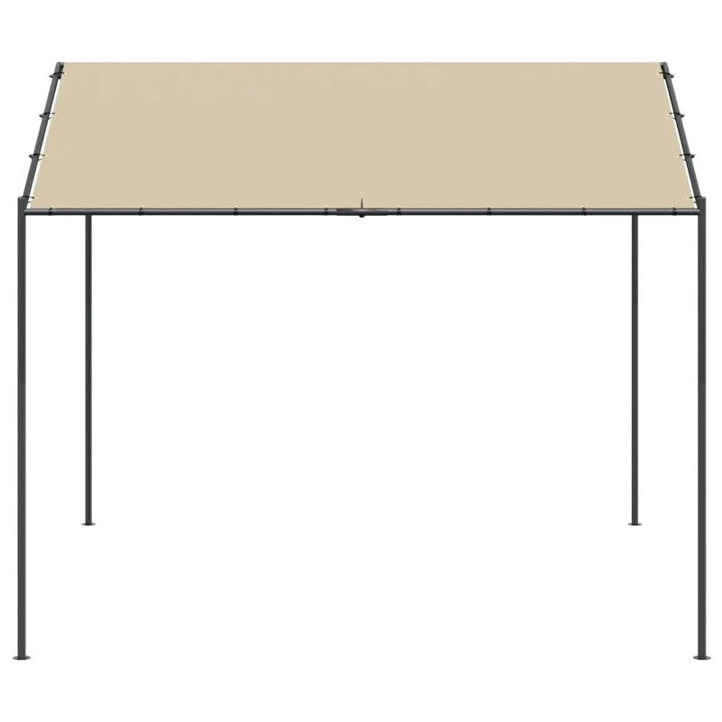 Canopy Tent Beige 4x4 m Steel  and Fabric