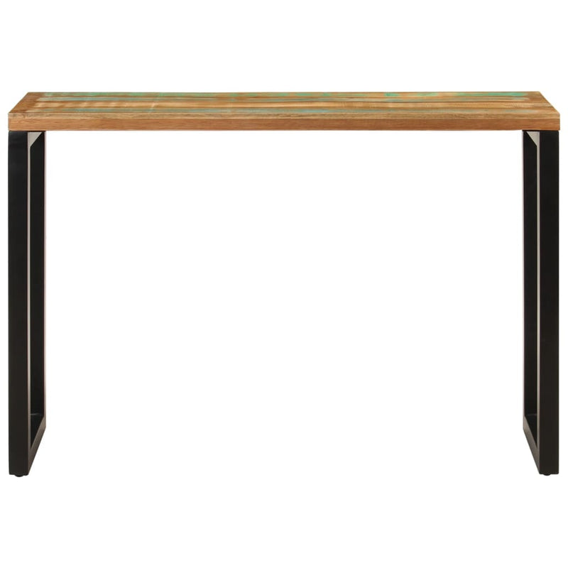 vidaXL Console Table 110x35x75 cm Solid Wood Reclaimed