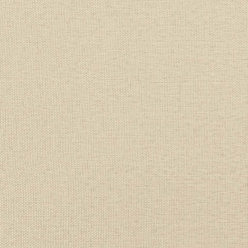 Sofa Bed with Cushions Cream Fabric