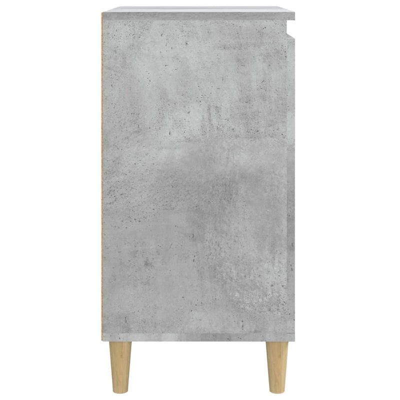 vidaXL Bedside Cabinets 2 pcs Concrete Grey 40x35x70 cm Engineered Wood