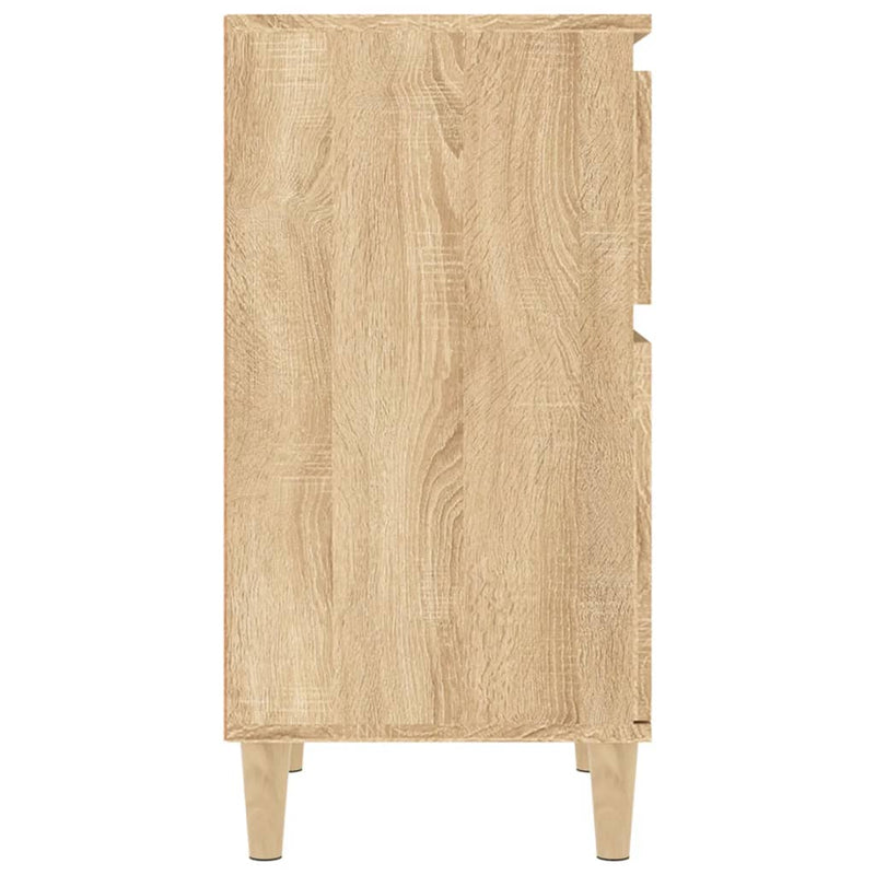 vidaXL Bedside Cabinets 2 pcs Sonoma Oak 40x35x70 cm