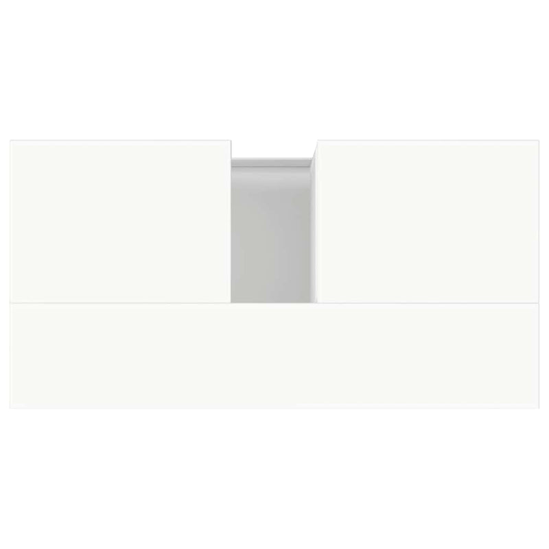 vidaXL Bathroom Cabinet White 65x33x60 cm Engineered Wood
