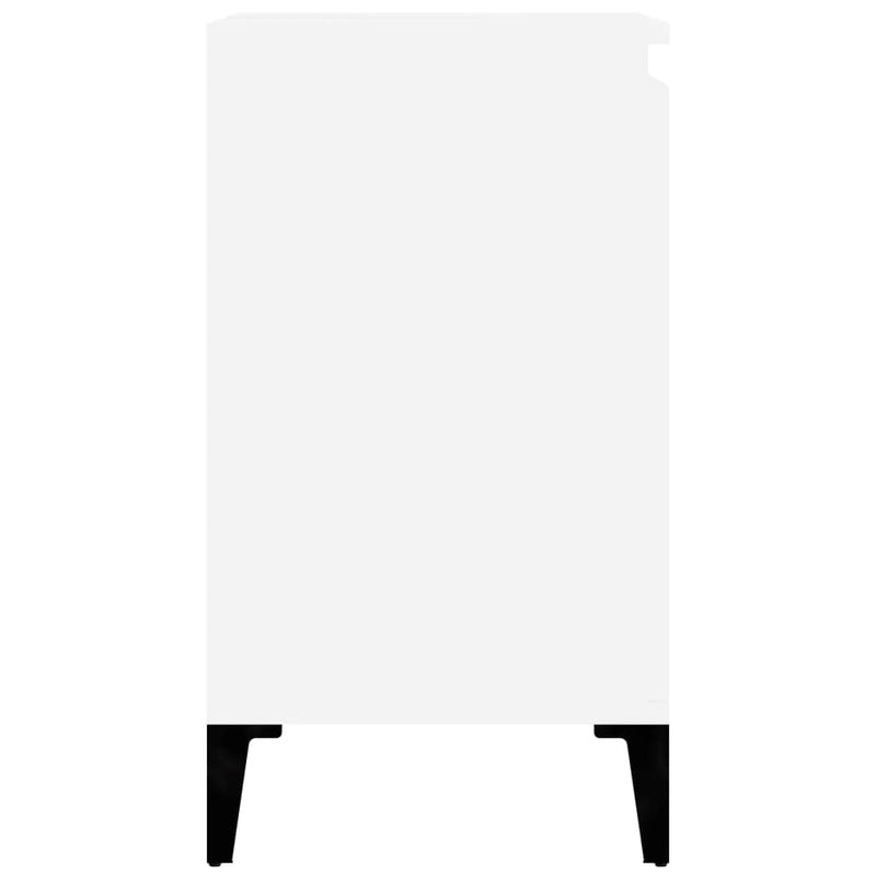 vidaXL Sink Cabinet White 58x33x60 cm Engineered Wood