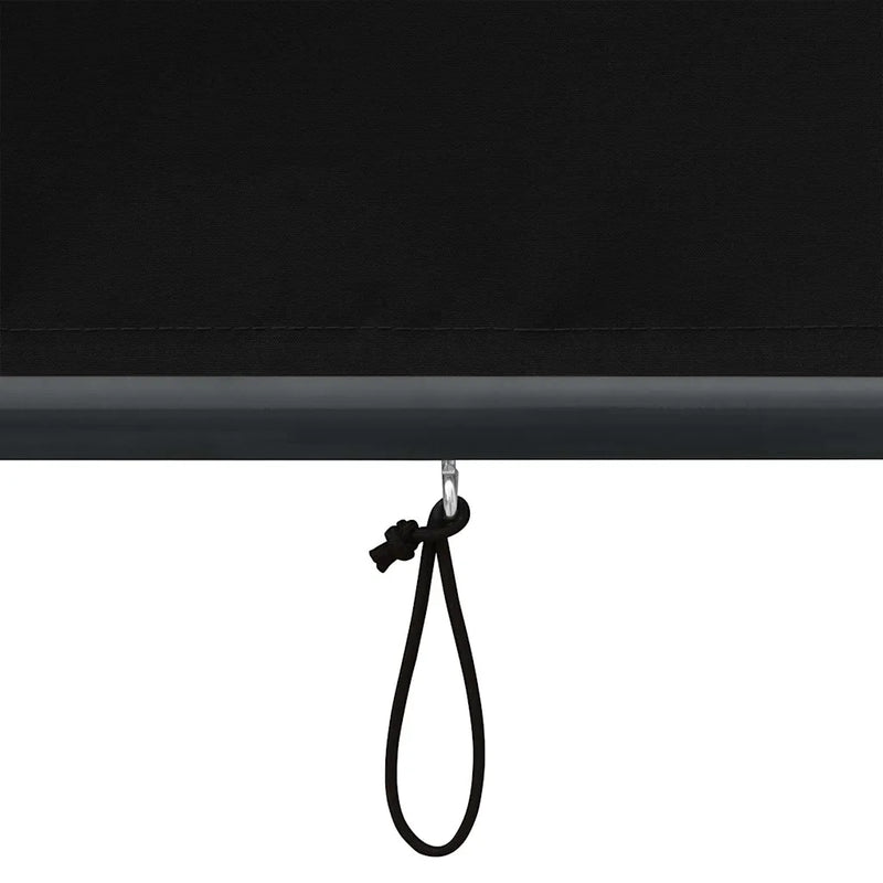 Roller Blind Anthracite 180 x 250 cm Fabric and Aluminum