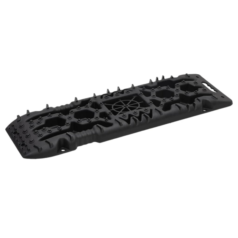 vidaXL Traction Boards 2 pcs Black 107x31x7 cm Nylon