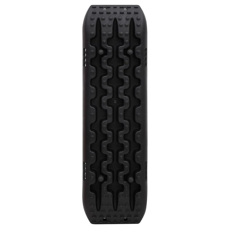 vidaXL Traction Boards 2 pcs Black 106x30.5x7 cm Nylon