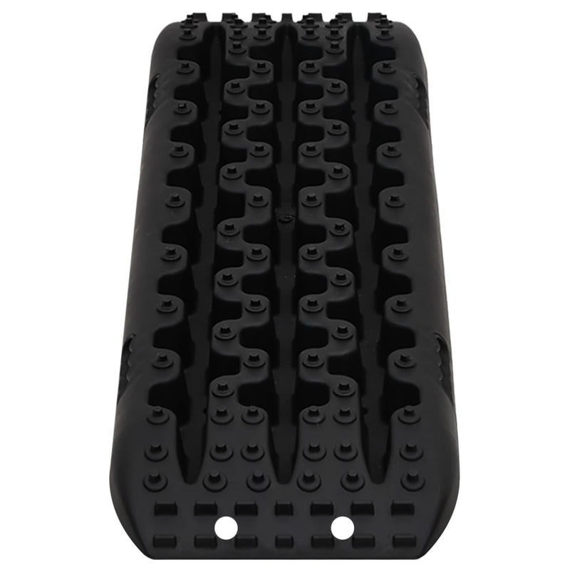 vidaXL Traction Boards 2 pcs Black 106x30.5x7 cm Nylon