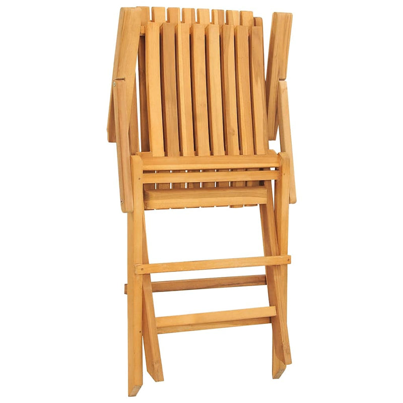 vidaXL Folding Garden Chairs 8 pcs 61x67x90 cm Solid Wood Teak