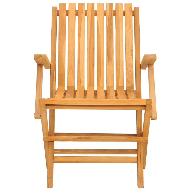 vidaXL Folding Garden Chairs 8 pcs 61x67x90 cm Solid Wood Teak