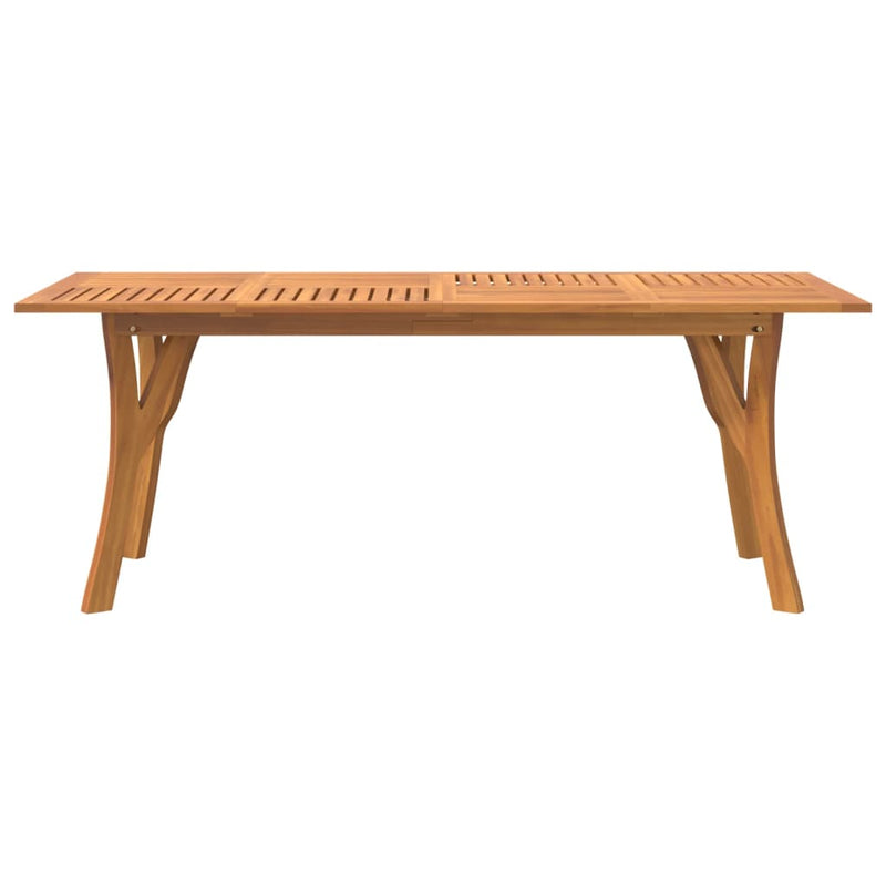vidaXL 9 Piece Garden Dining Set Solid Wood Acacia