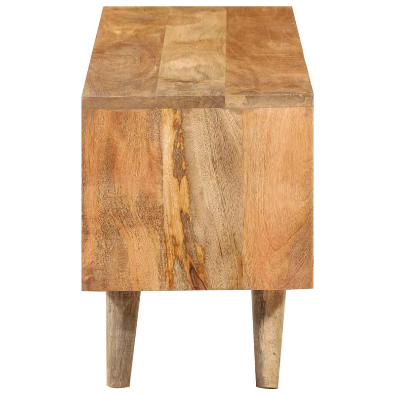 vidaXL TV Cabinet 110x30x41 cm Solid Wood Mango