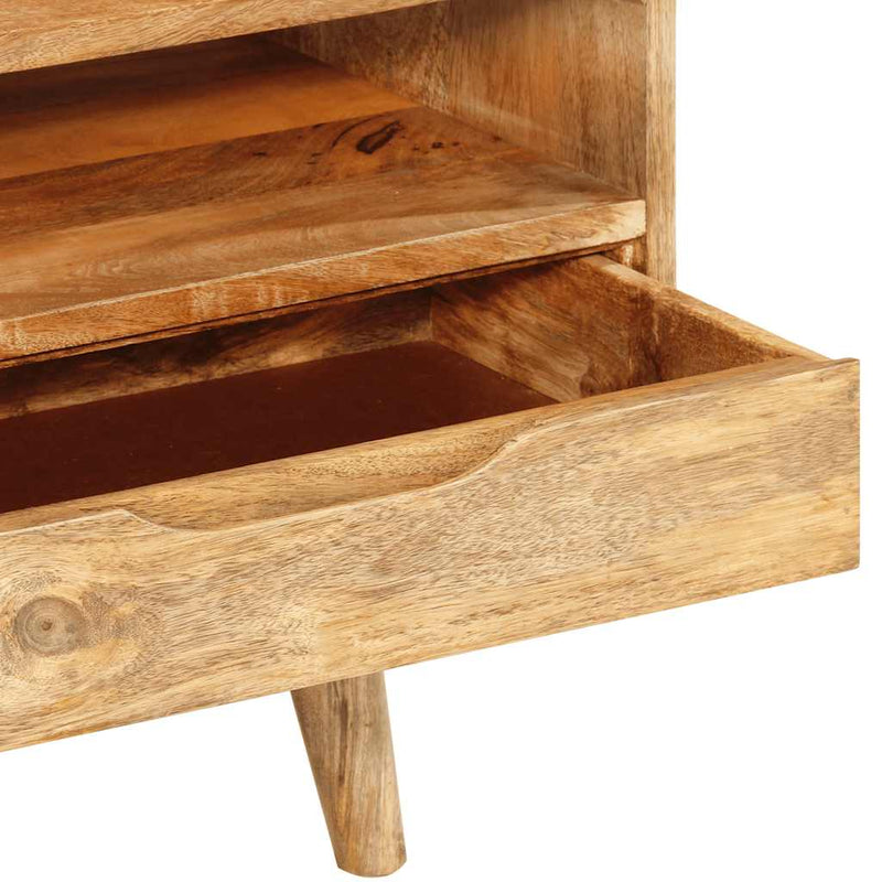 vidaXL TV Cabinet 110x30x41 cm Solid Wood Mango
