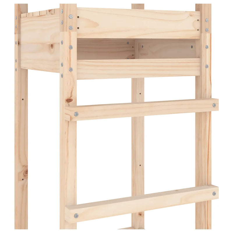 Play Tower 52.5x46.5x206.5 cm Solid Wood Pine