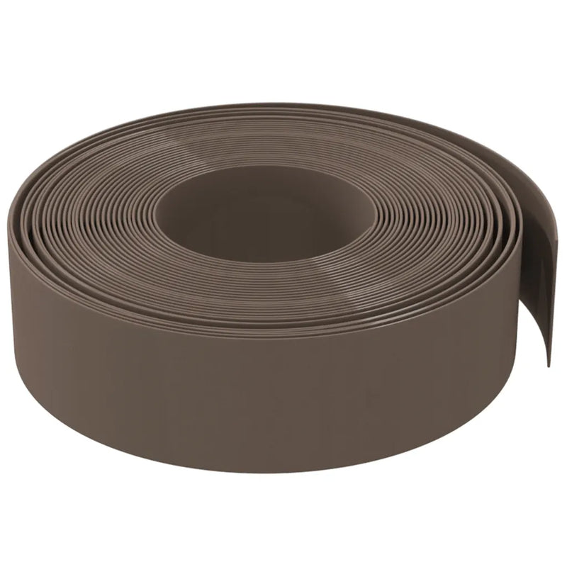 Garden Edgings 3 pcs Brown 10 m 15 cm Polyethylene