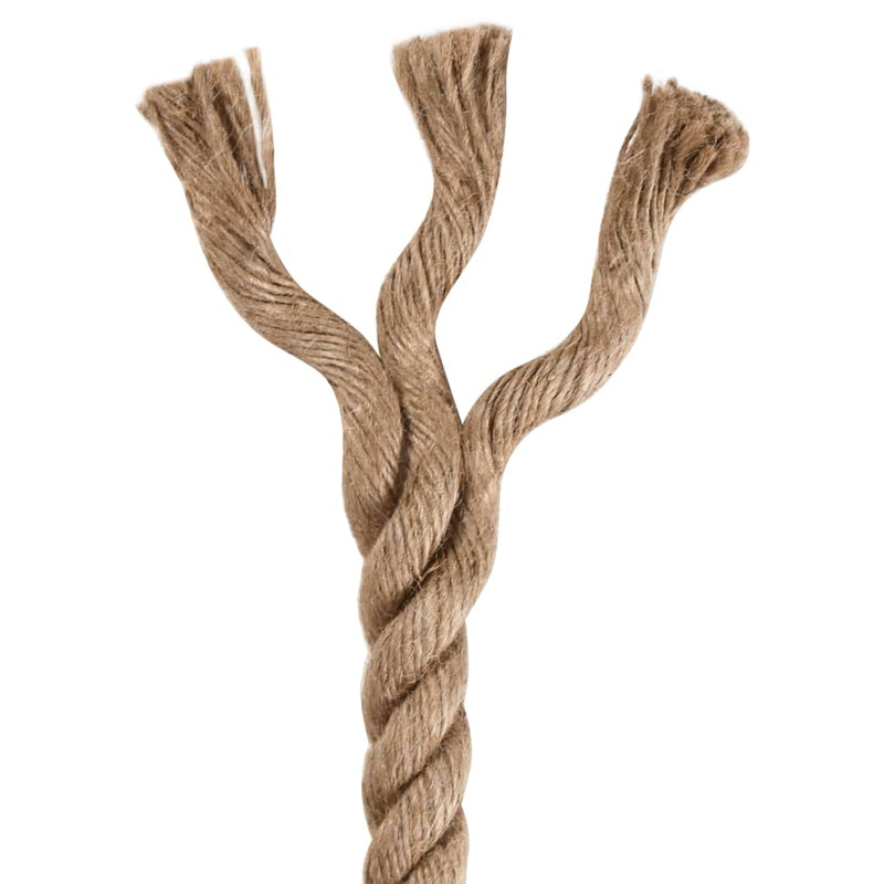 vidaXL Jute Rope 50 m Long 14 mm Thick