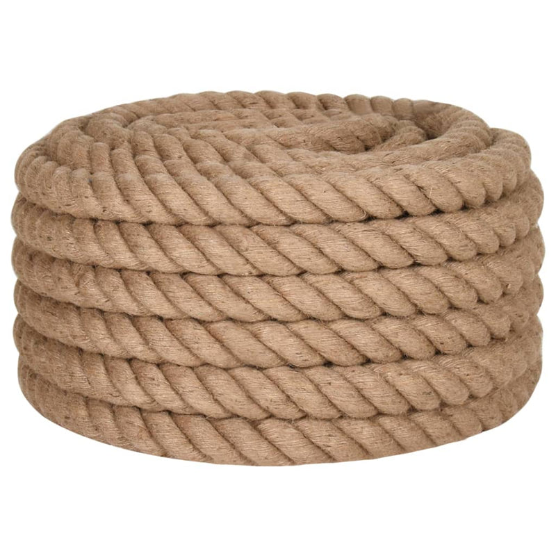 vidaXL Jute Rope 10 m Long 36 mm Thick
