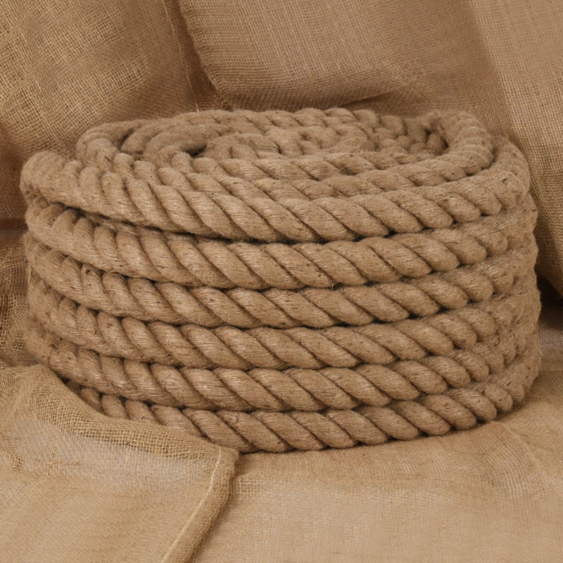 vidaXL Jute Rope 5 m Long 40 mm Thick