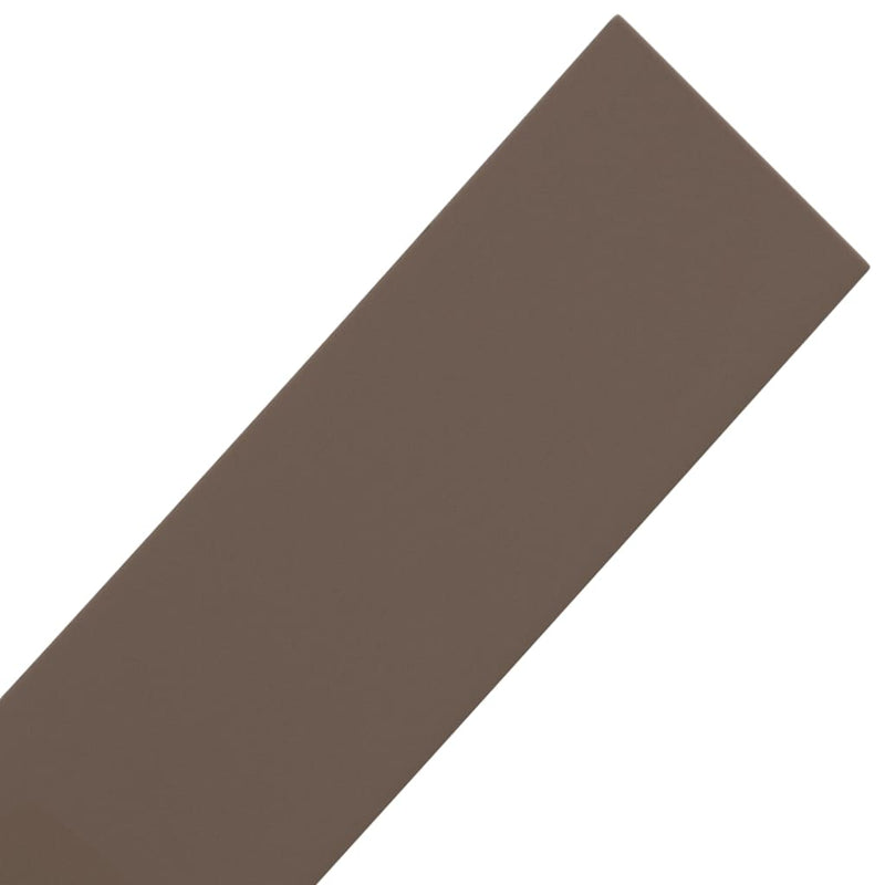 vidaXL Garden Edging Brown 10 m 10 cm Polyethylene