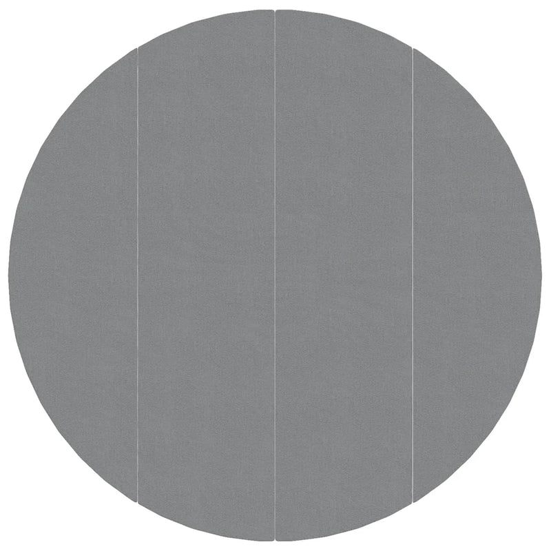 Pool Ground Cloth Light Grey Ø428 cm Polyester Geotextile