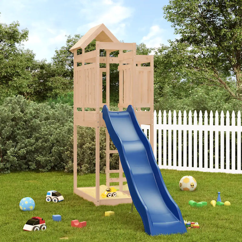 Outdoor Playset Solid Wood Pine