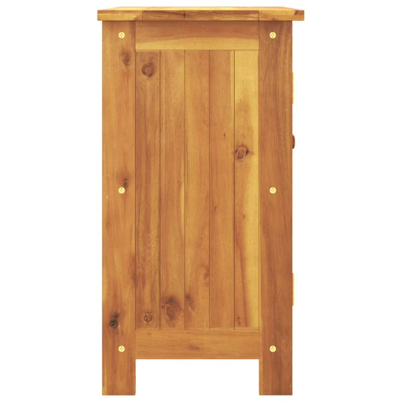 vidaXL Garden Cabinet 75x35x70 cm Solid Wood Acacia