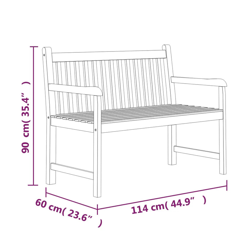 4 Piece Garden Dining Set Solid Wood Teak