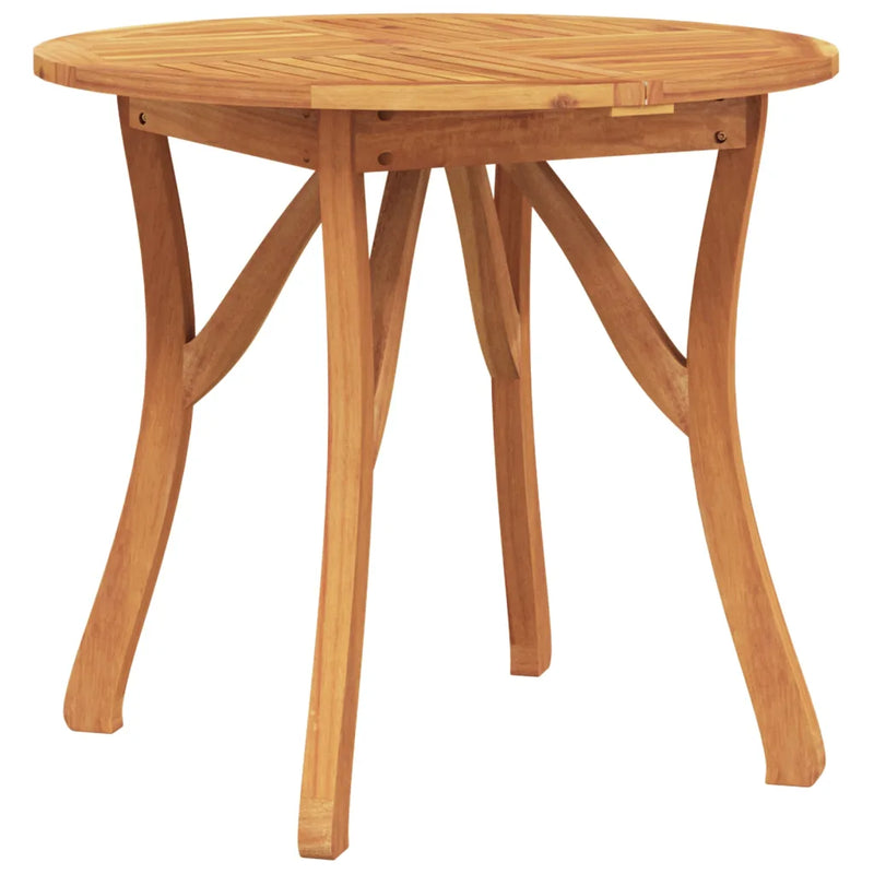 3 Piece Garden Dining Set Solid Wood Acacia