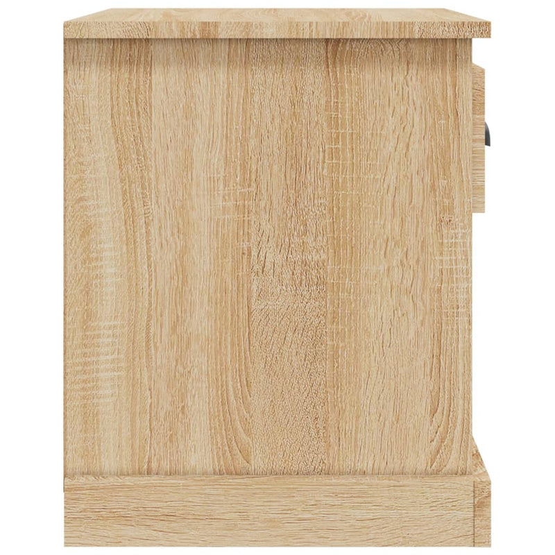 vidaXL Bedside Cabinets 2 pcs Sonoma Oak 39x39x47.5 cm Engineered Wood