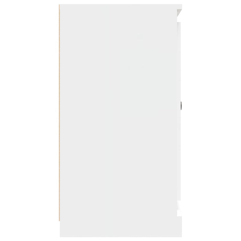 vidaXL Sideboard White 70x35.5x67.5 cm Engineered Wood
