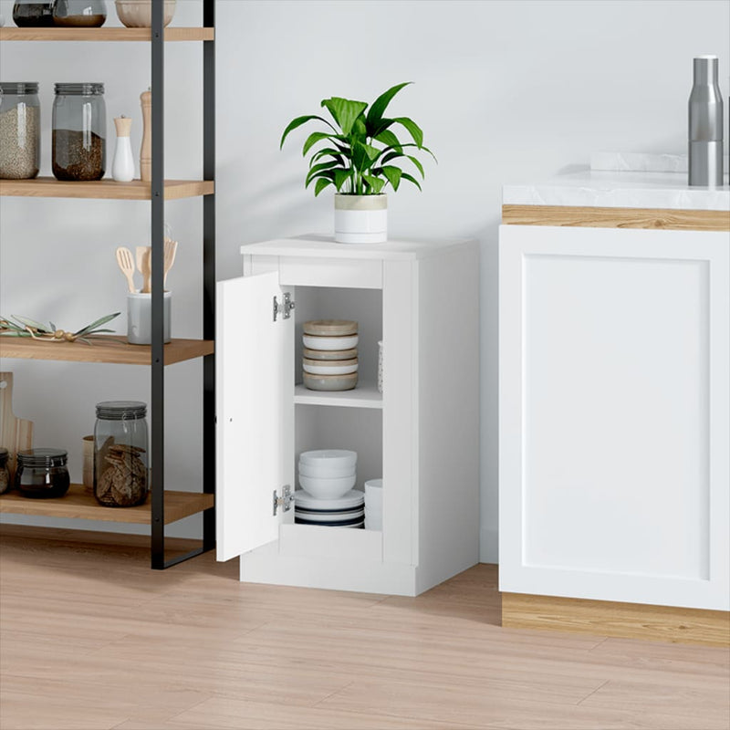 vidaXL Sideboard White 37.5x35.5x67.5 cm Engineered Wood