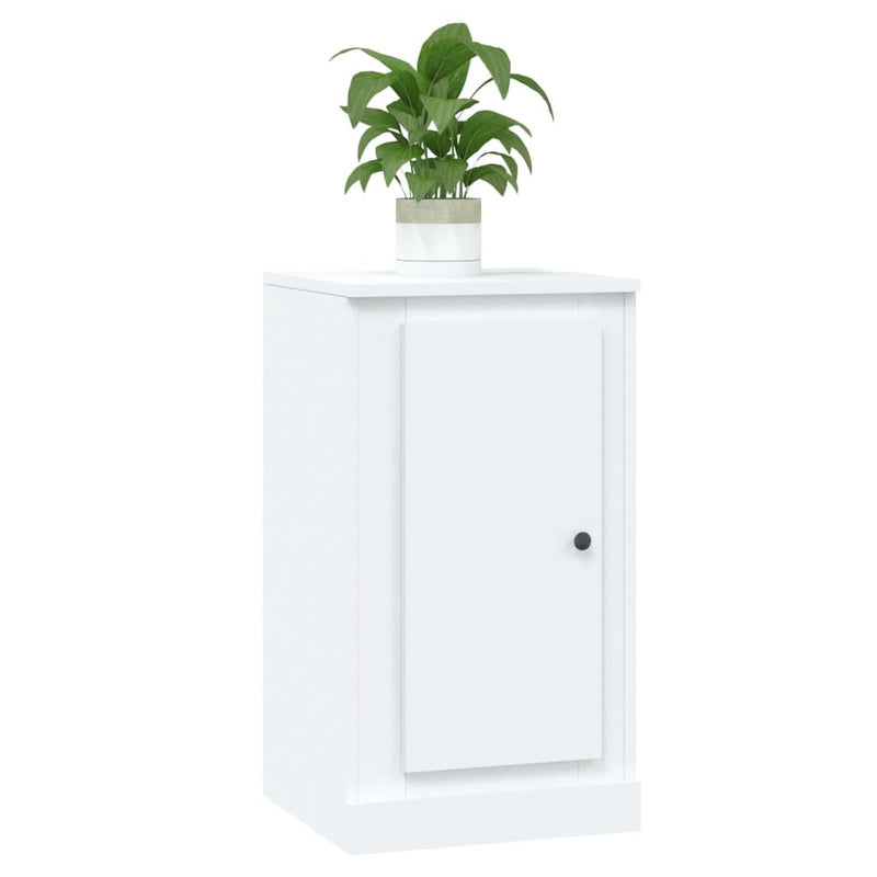 vidaXL Sideboard White 37.5x35.5x67.5 cm Engineered Wood