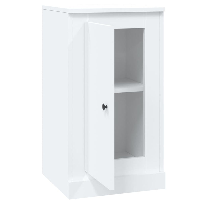 vidaXL Sideboard White 37.5x35.5x67.5 cm Engineered Wood