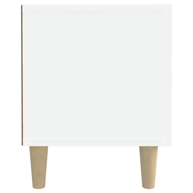 vidaXL TV Cabinet White 180x31.5x40 cm Engineered Wood