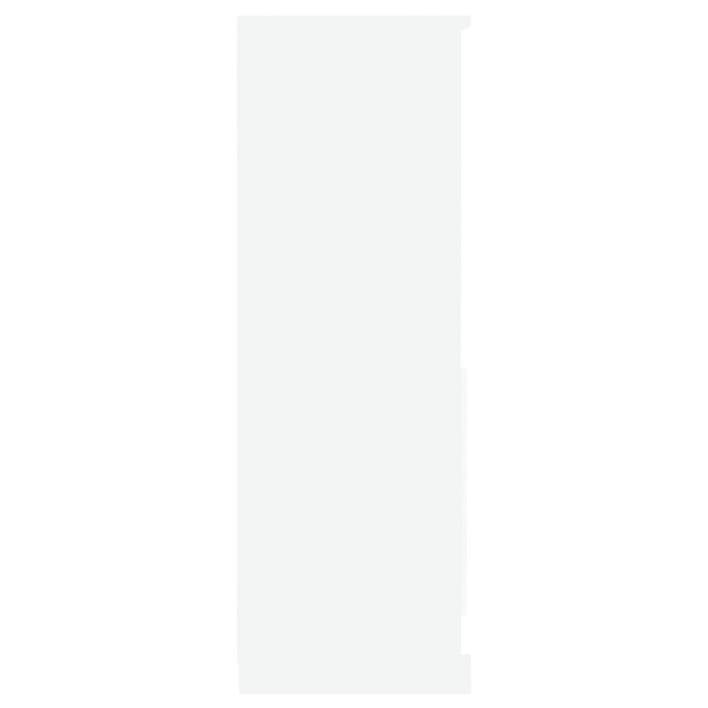 Highboard White 60x35.5x103.5 cm Engineered Wood