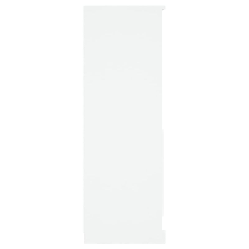 vidaXL Highboard White 60x35.5x103.5 cm Engineered Wood