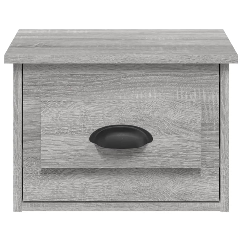 vidaXL Wall-mounted Bedside Cabinets 2 pcs Grey Sonoma 41.5x36x28cm