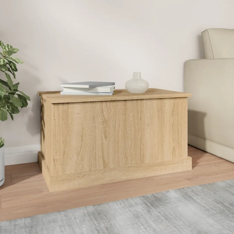 Storage Box Sonoma Oak 70x40x38 cm Engineered Wood