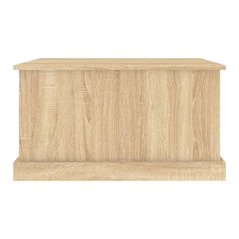 vidaXL Storage Box Sonoma Oak 70x40x38 cm Engineered Wood
