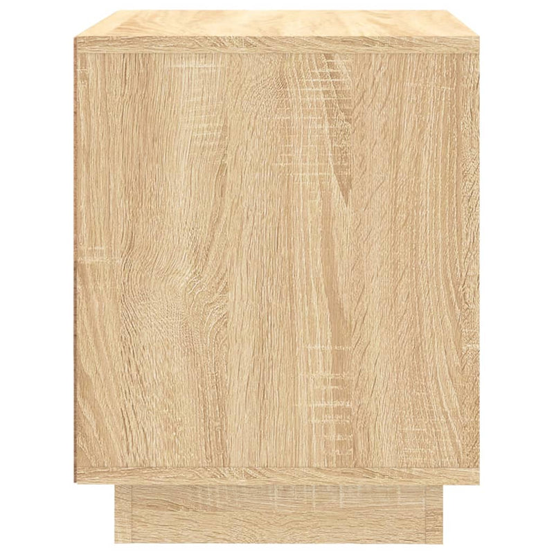vidaXL Bedside Cabinets 2 pcs Sonoma Oak 44x35x45 cm Engineered Wood
