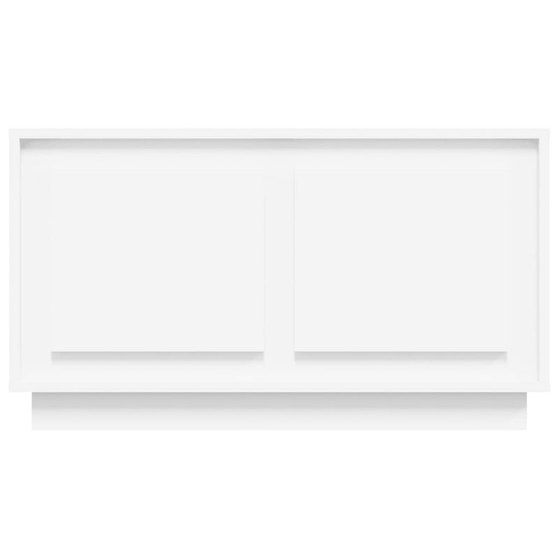 vidaXL TV Cabinet White 80x35x45 cm Engineered Wood