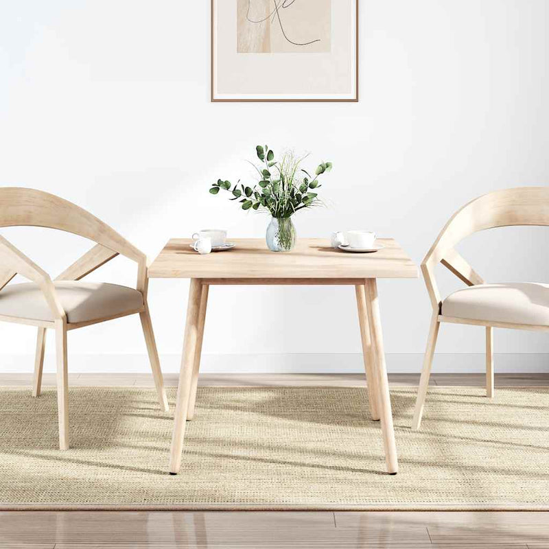 vidaXL Table Top 80x80x2.5 cm Solid Wood Pine Square