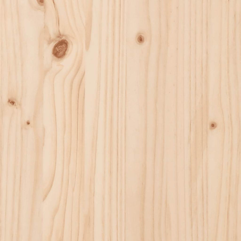 vidaXL Table Top 80x80x2.5 cm Solid Wood Pine Square