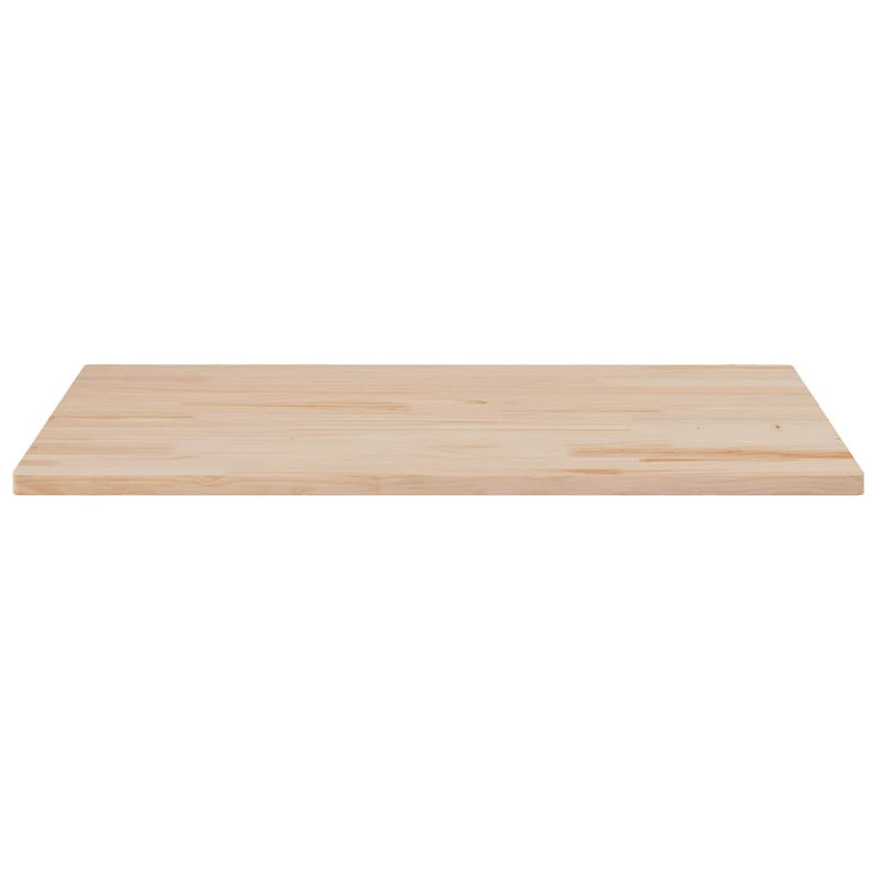 vidaXL Table Top 110x55x2.5 cm Solid Wood Pine Rectangular
