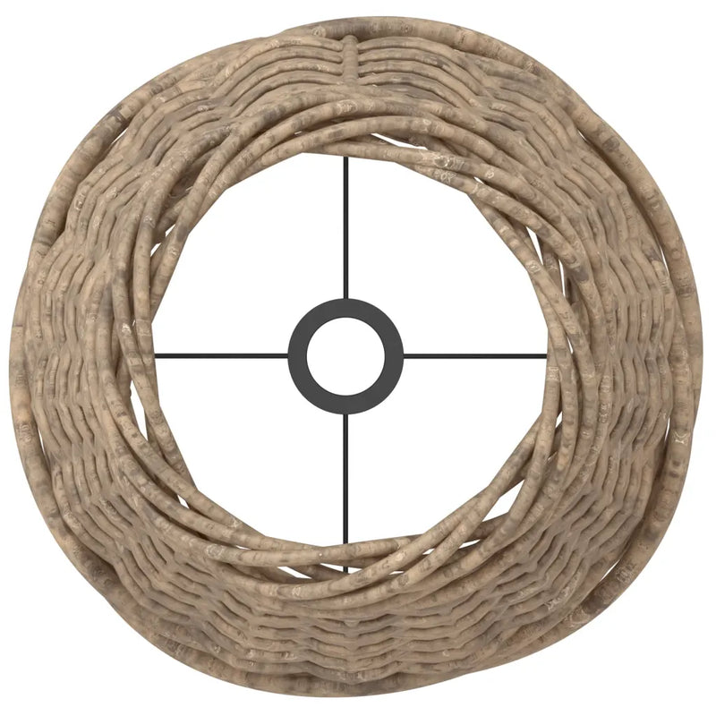 Lamp Shade Brown ��15x12 cm Wicker