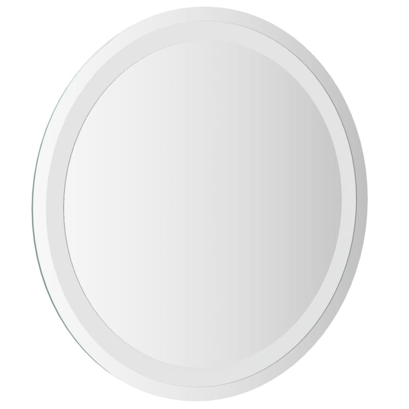 vidaXL LED Bathroom Mirror 50 cm Round