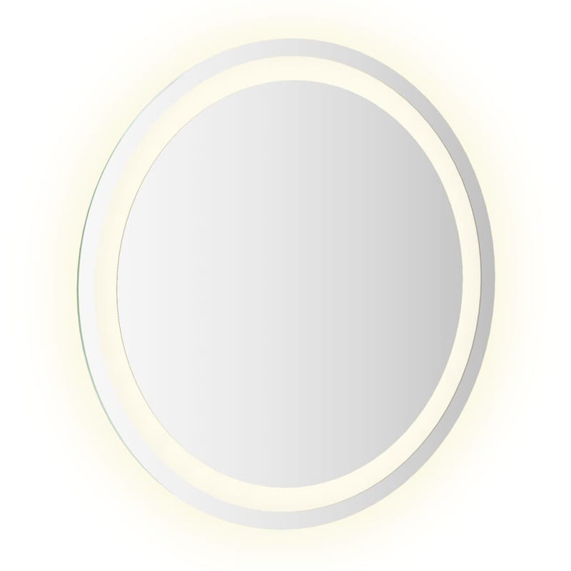 vidaXL LED Bathroom Mirror 50 cm Round