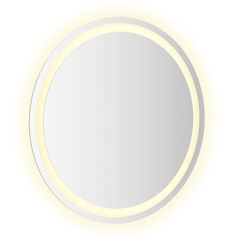 vidaXL LED Bathroom Mirror 60 cm Round