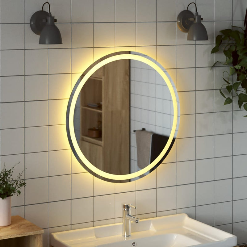 LED Bathroom Mirror 70 cm Round