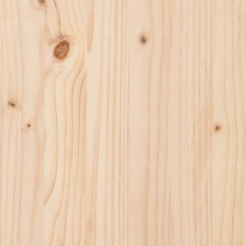 vidaXL Table Top 60x30x2.5 cm Solid Wood Pine Oval