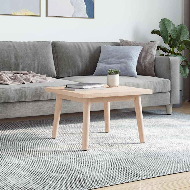 vidaXL Table Top 50x50x2.5 cm Solid Wood Pine Square